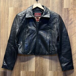 VINTAGE REED LEATHER SPORTSWEAR JACKET